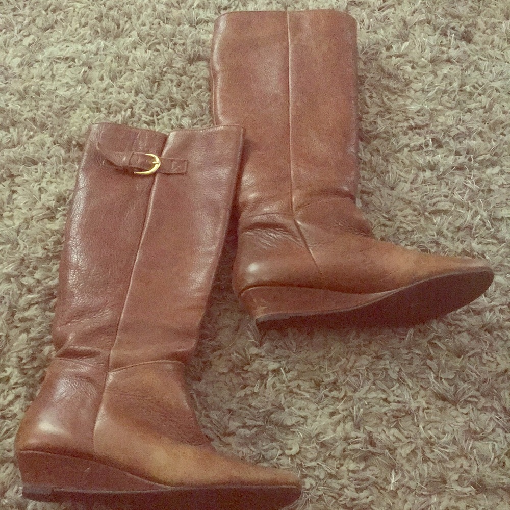 Steve Madden brown boots size 6 1/2 Intyce